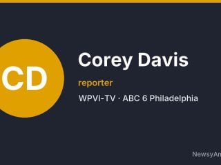 Corey Davis, reporter, WPVI-TV