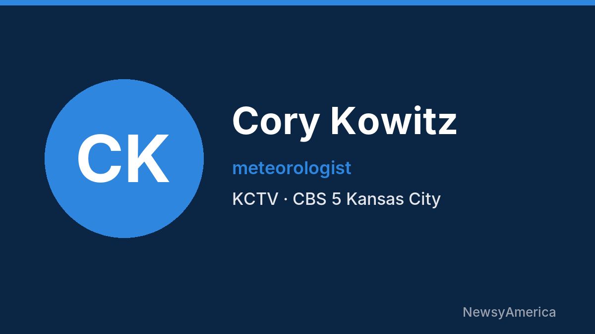 Cory Kowitz – KCTV, Kansas City