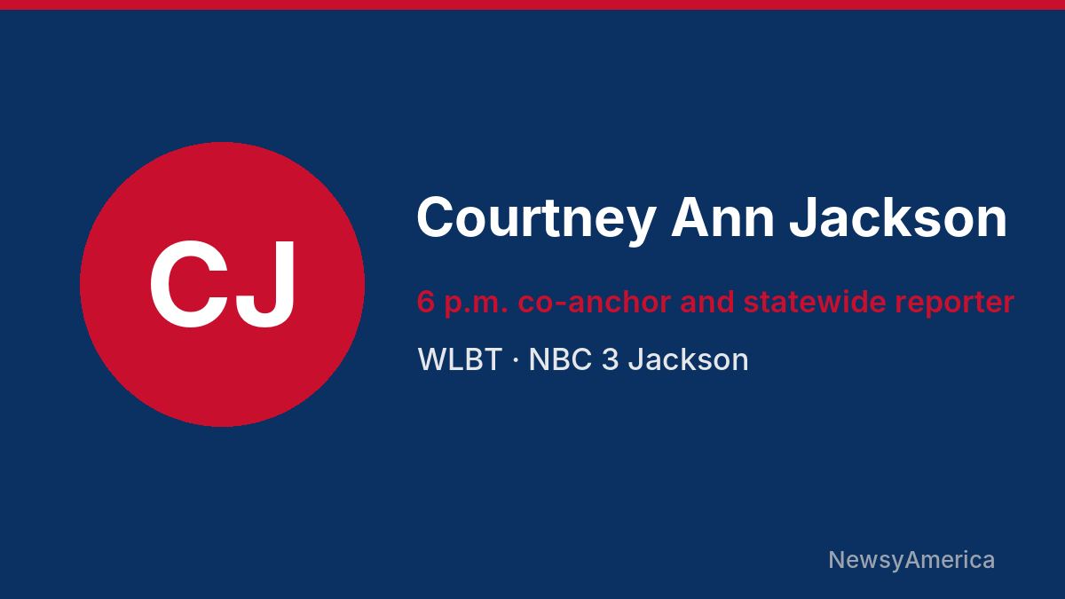 Courtney Ann Jackson – WLBT, Jackson