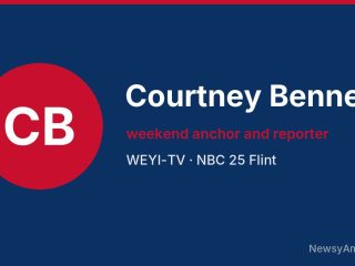 Courtney Bennett, weekend anchor and reporter, WEYI-TV