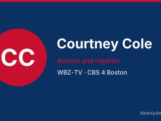 Courtney Cole, Anchor and reporter, WBZ-TV