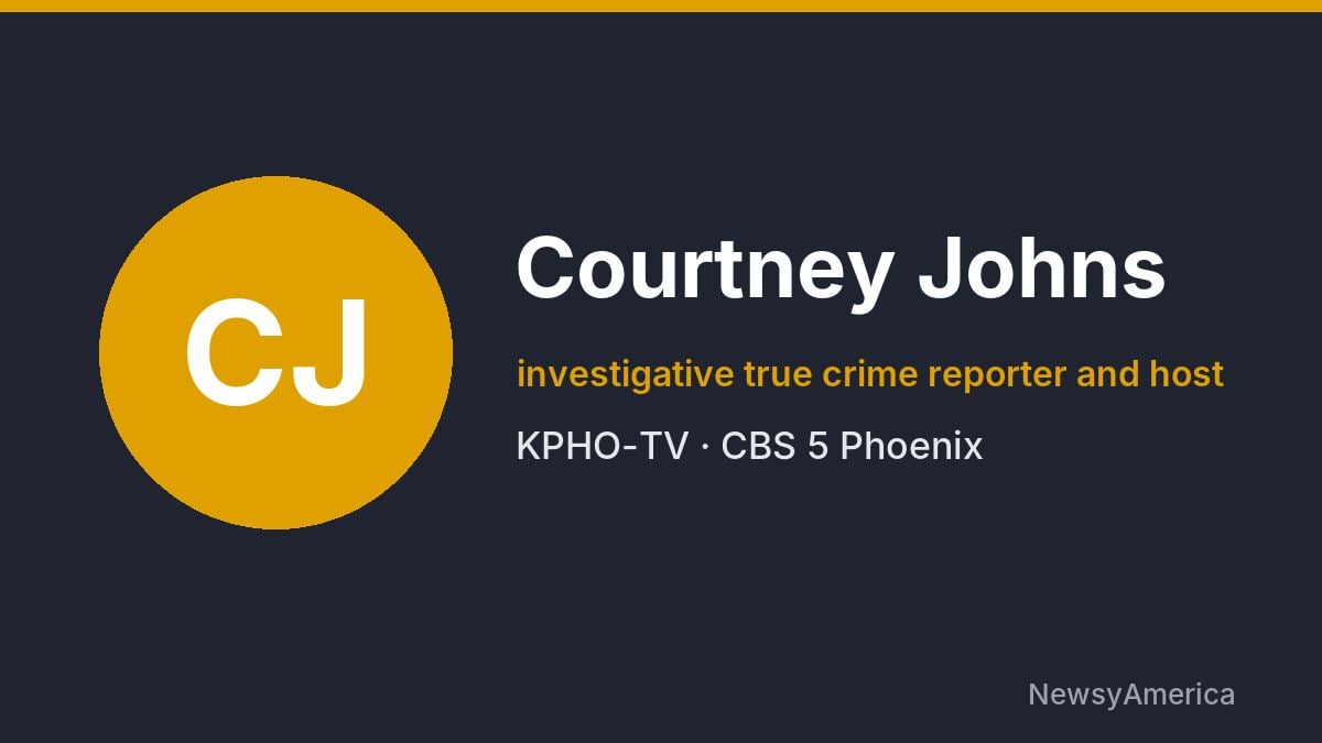Courtney Johns – KPHO-TV, Phoenix