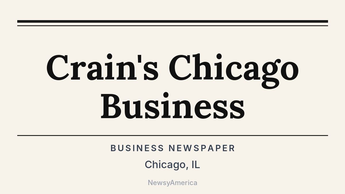 Crain’s Chicago Business – Illinois