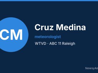 Cruz Medina, meteorologist, WTVD