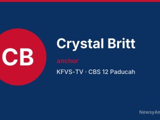 Crystal Britt, anchor, KFVS-TV