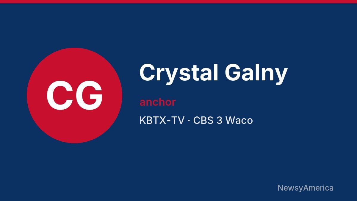 Crystal Galny – KBTX-TV, Waco