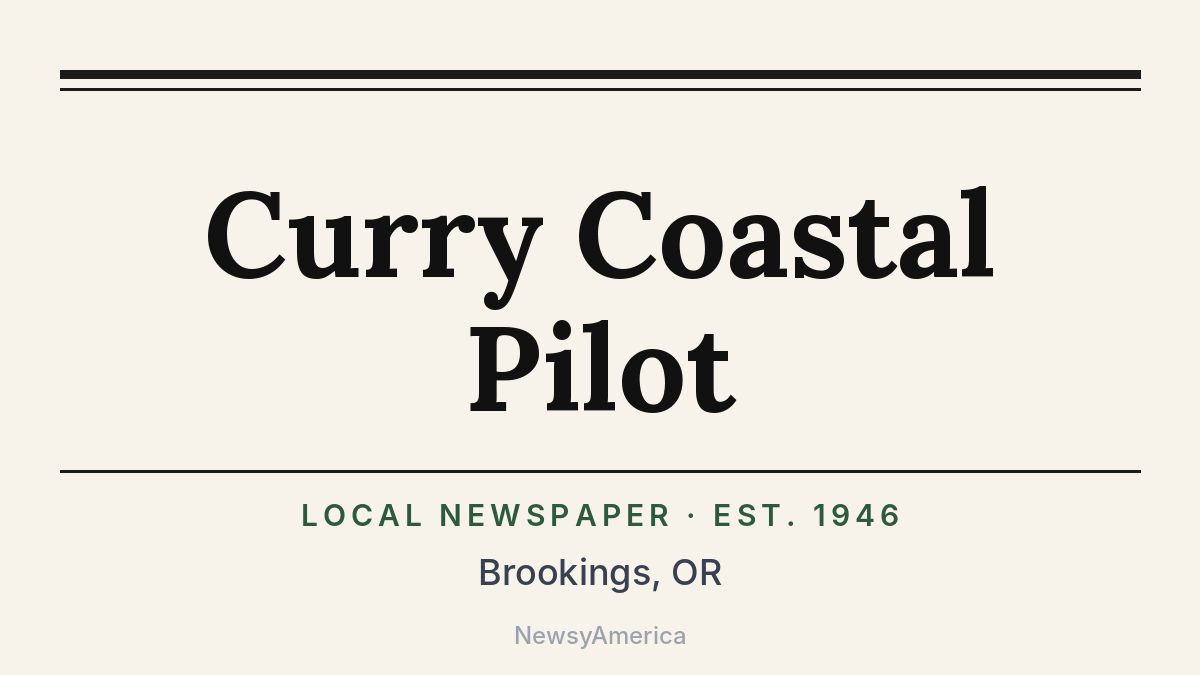 Curry Coastal Pilot – Brookings, OR