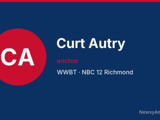 Curt Autry, anchor, WWBT
