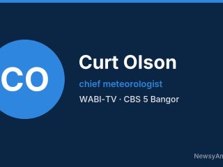 Curt Olson, chief meteorologist, WABI-TV
