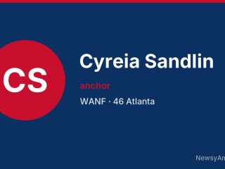 Cyreia Sandlin, anchor, WANF