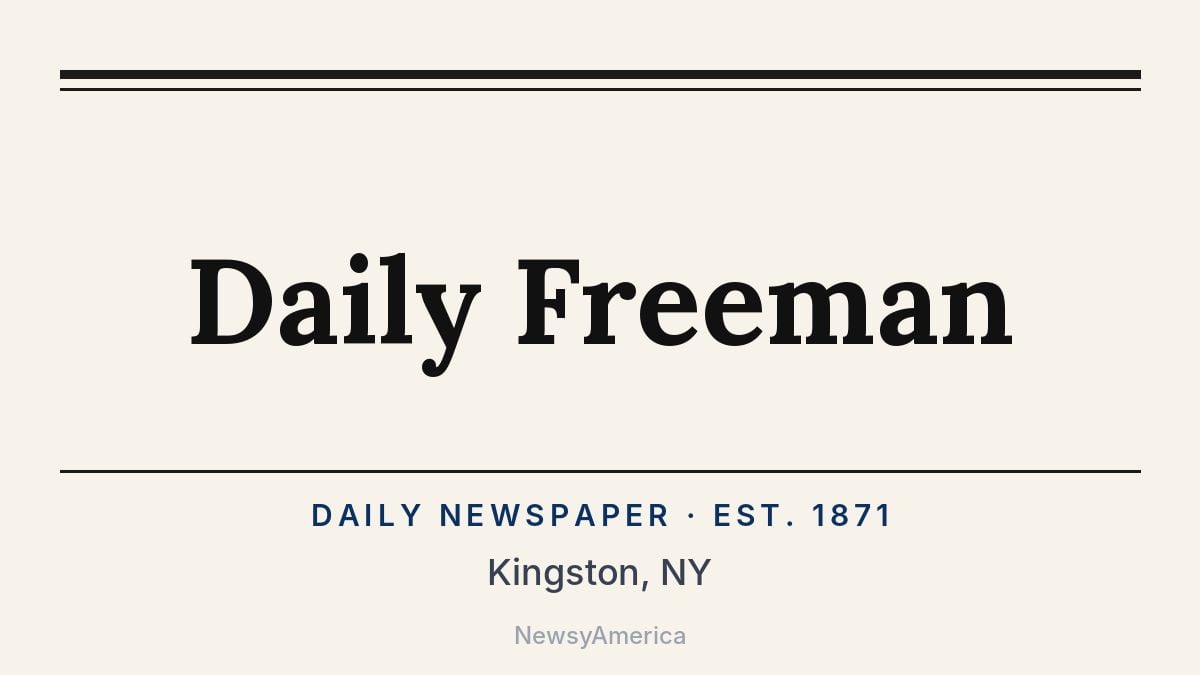 Daily Freeman – Kingston, NY