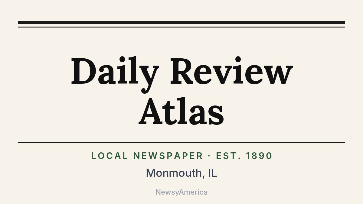 Daily Review Atlas – Monmouth, IL