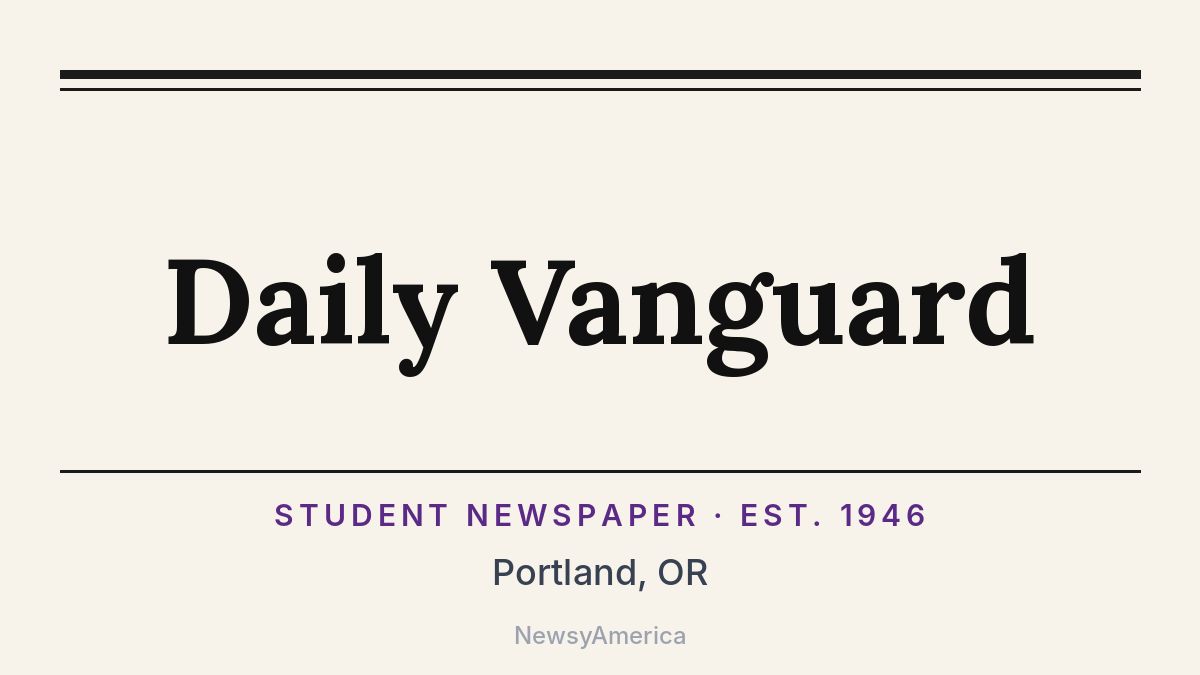 Daily Vanguard – Portland, OR