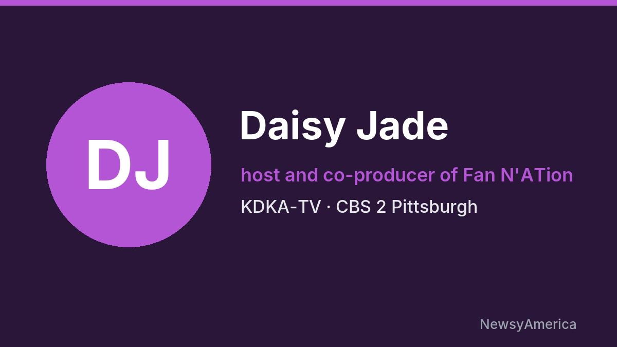 Daisy Jade – KDKA-TV, Pittsburgh