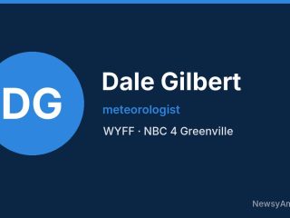 Dale Gilbert, meteorologist, WYFF