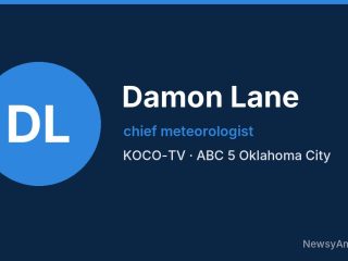 Damon Lane, chief meteorologist, KOCO-TV