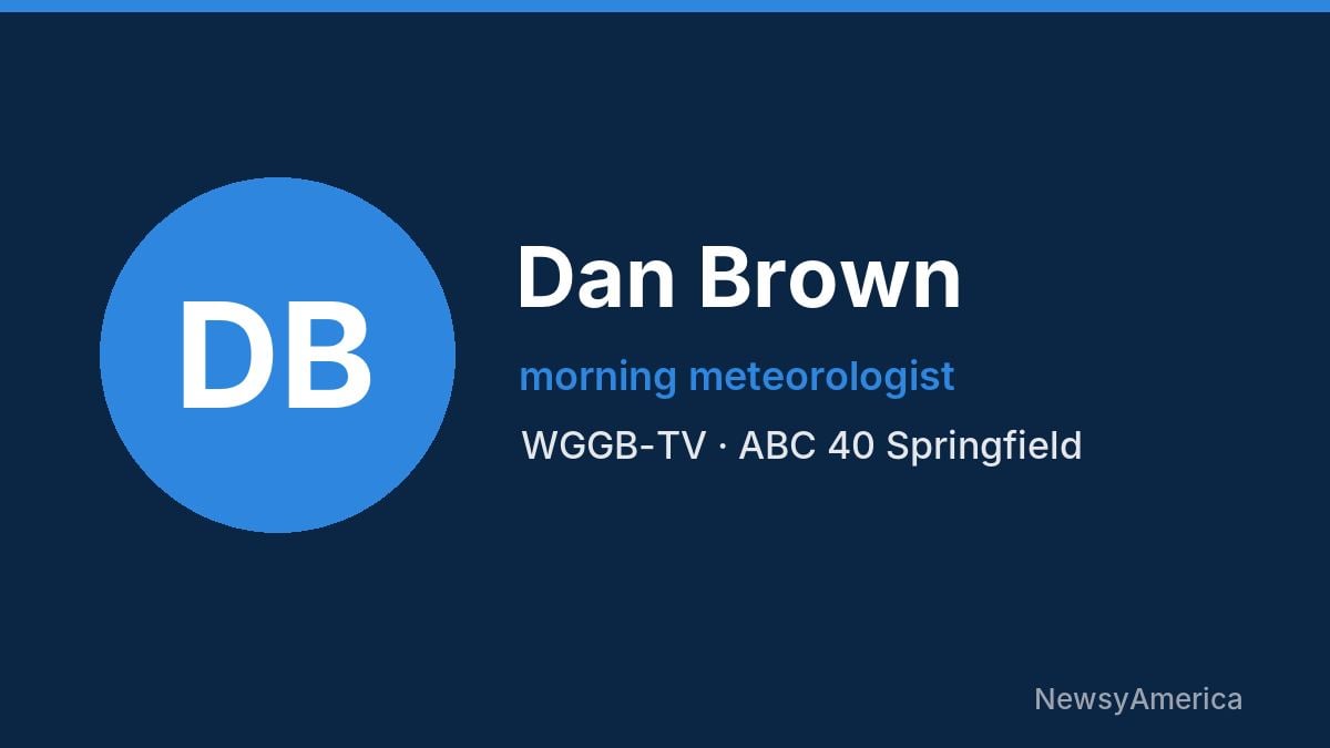 Dan Brown – WGGB-TV, Springfield