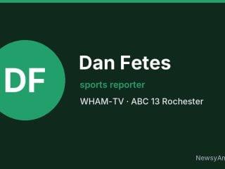 Dan Fetes, sports reporter, WHAM-TV