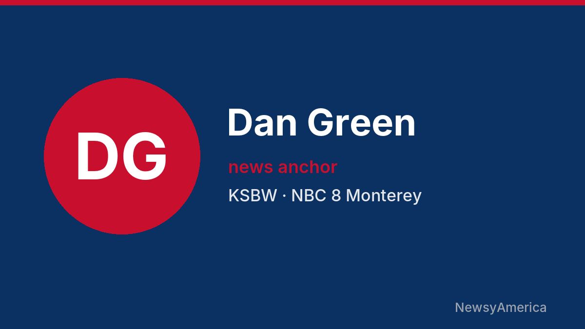Dan Green – KSBW, Monterey