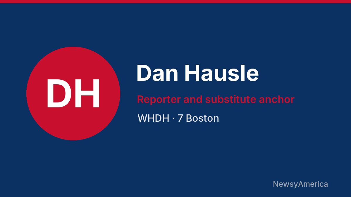 Dan Hausle – WHDH, Boston