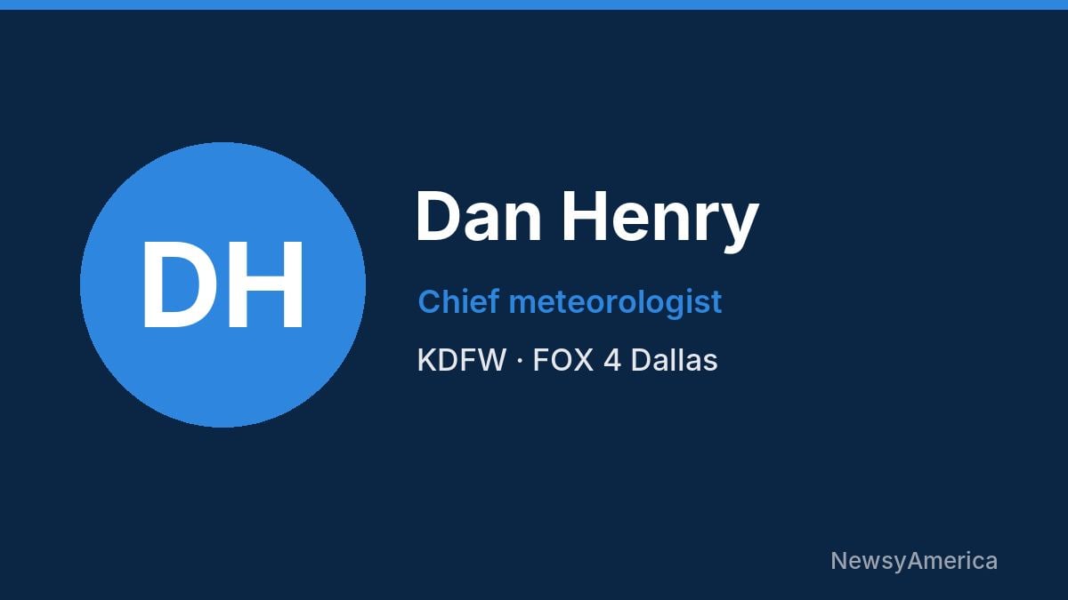Dan Henry – KDFW, Dallas