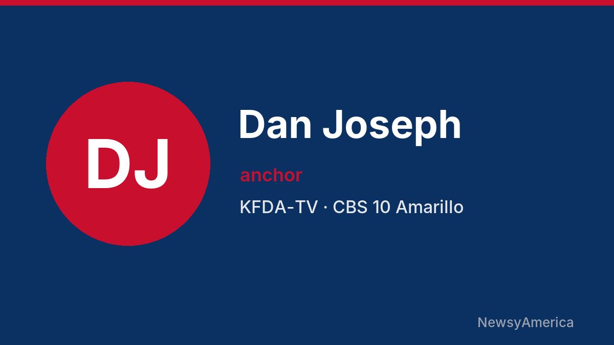 Dan Joseph – KFDA-TV, Amarillo