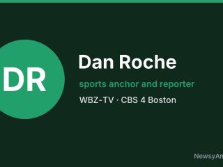 Dan Roche, sports anchor and reporter, WBZ-TV