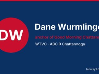 Dane Wurmlinger, anchor of Good Morning Chattanooga, WTVC
