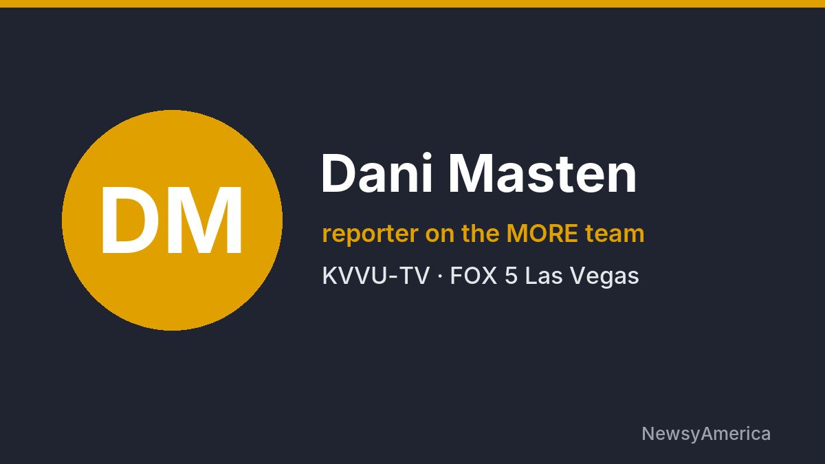 Dani Masten – KVVU-TV, Las Vegas