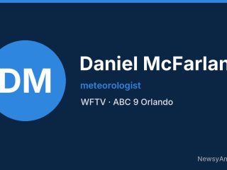 Daniel McFarland, meteorologist, WFTV