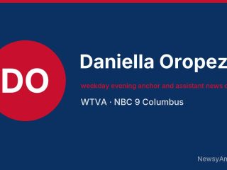 Daniella Oropeza, weekday evening anchor and assistant news director, WTVA