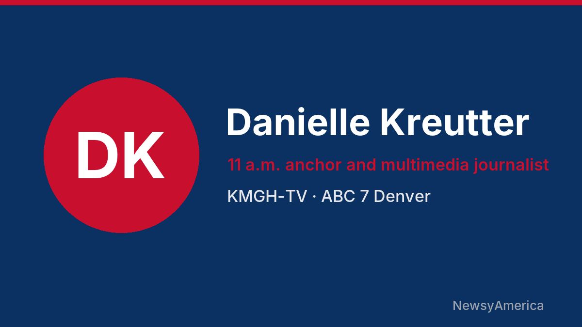 Danielle Kreutter – KMGH-TV, Denver