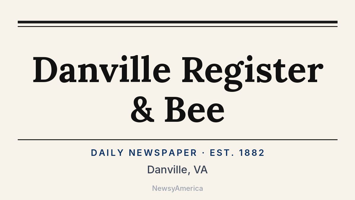 Danville Register & Bee – Virginia