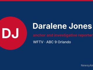 Daralene Jones, anchor and investigative reporter, WFTV