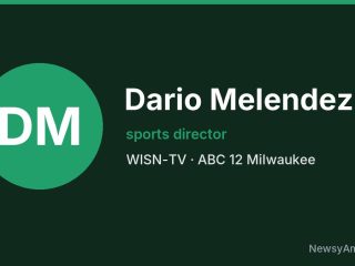Dario Melendez, sports director, WISN-TV