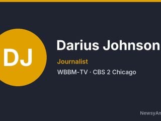 Darius Johnson, Journalist, WBBM-TV