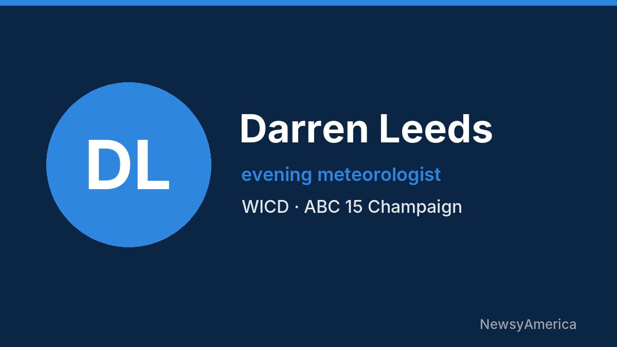 Darren Leeds – WICD, Champaign