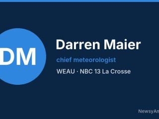 Darren Maier, chief meteorologist, WEAU