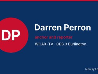 Darren Perron, anchor and reporter, WCAX-TV
