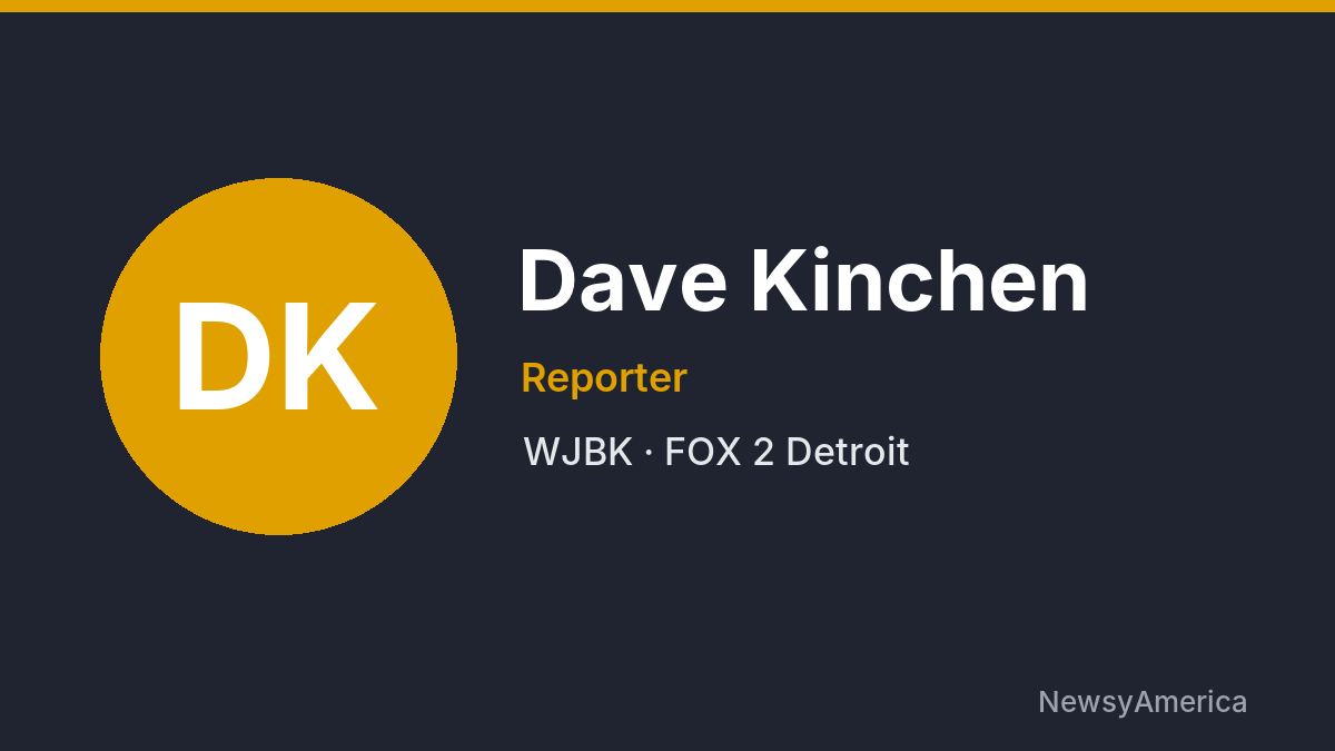 Dave Kinchen – WJBK, Detroit