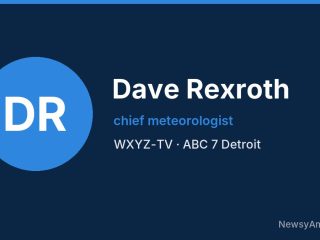 Dave Rexroth, chief meteorologist, WXYZ-TV