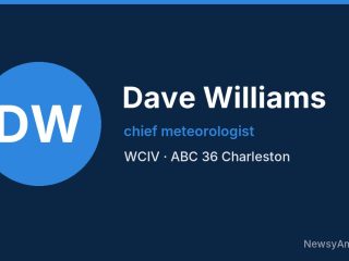 Dave Williams, chief meteorologist, WCIV