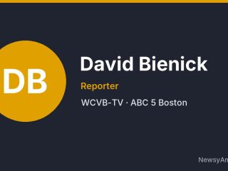 David Bienick, Reporter, WCVB-TV