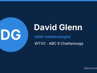David Glenn, chief meteorologist, WTVC