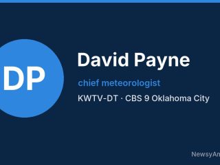 David Payne, chief meteorologist, KWTV-DT