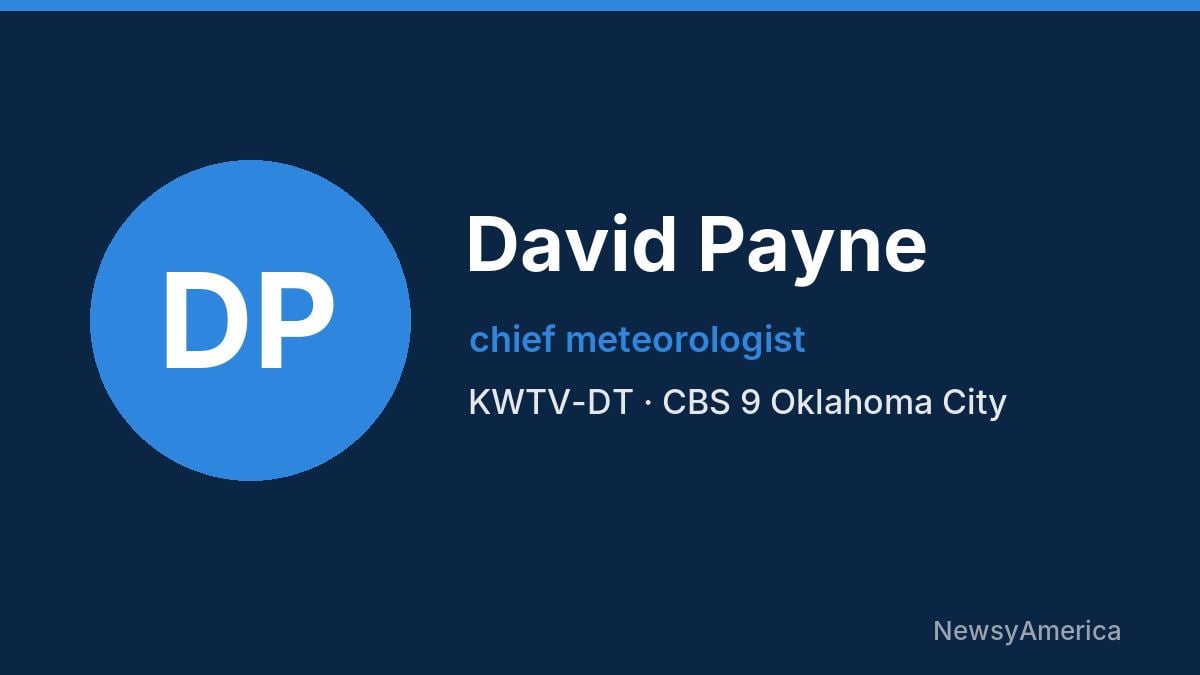David Payne – KWTV-DT, Oklahoma City