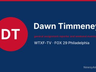 Dawn Timmeney, general assignment reporter and weekend evening anchor, WTXF-TV