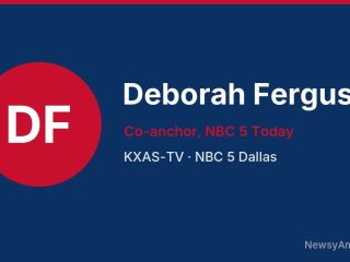 Deborah Ferguson, Co-anchor, NBC 5 Today, KXAS-TV