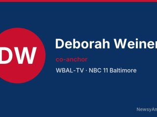 Deborah Weiner, co-anchor, WBAL-TV