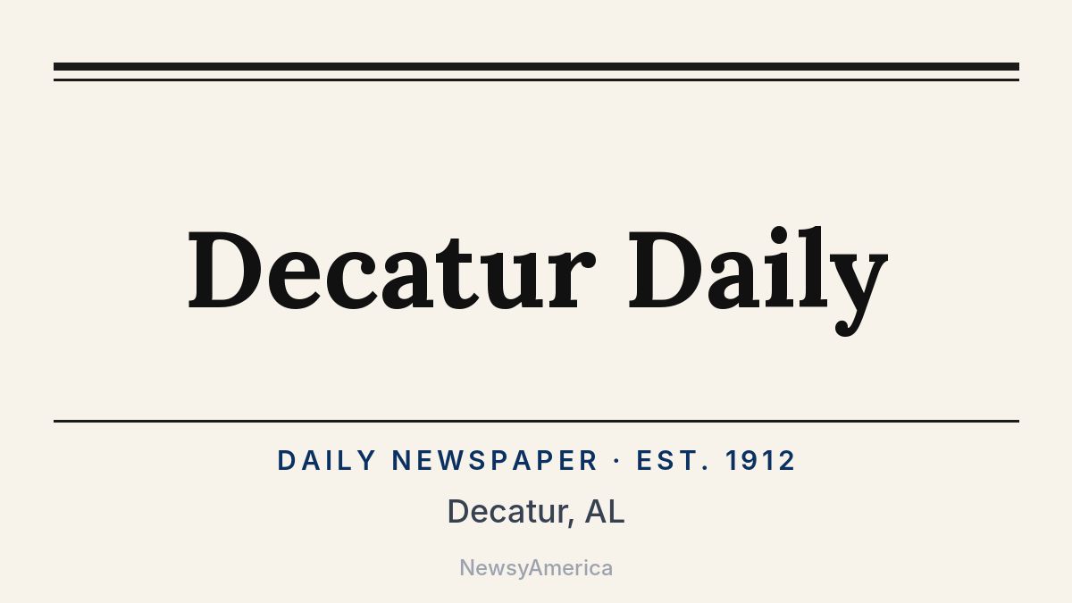 Decatur Daily – Alabama